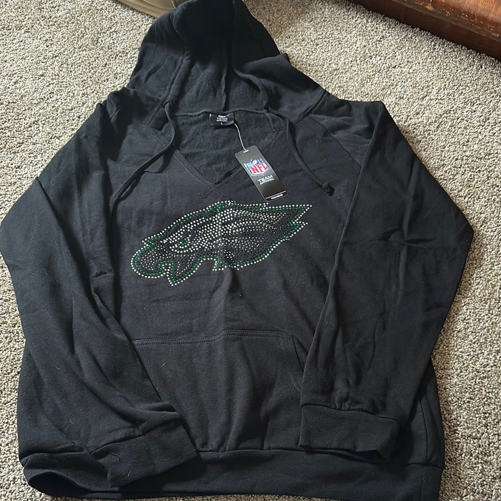Philadelphia Eagles 🦅 women’s  Black Hoodie
